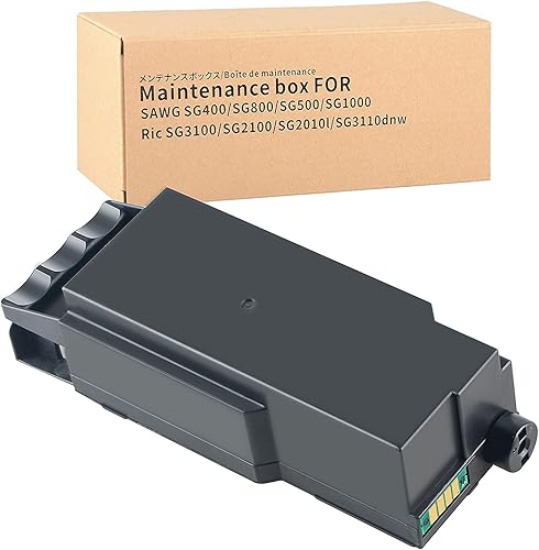 Aomya Unidad de recogida de tinta residual, 1 paquete para impresora SAWGRASS SG400 SG800 SG500 SG1000 Ricoh GC41, tanque de tinta de residuos disponible en Yaxa Guatemala