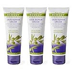 Medline Remedy Skin Repair Cream, 4 oz Tubes (3 Pack)