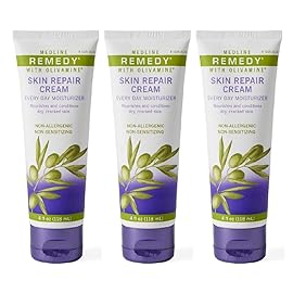 Medline Remedy Skin Repair Cream, 4 oz Tubes (3 Pack)