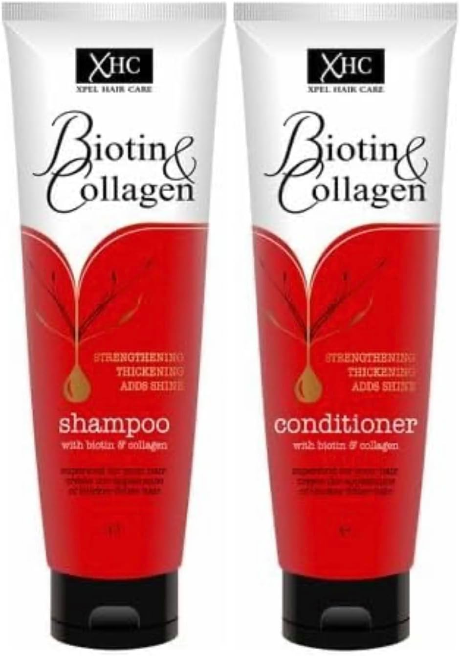 Biotin & Collagen Thickening Shampoo and Conditioner, 300 ml each
