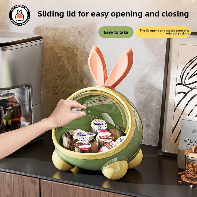 Cartoon Desktop Storage Box Small Household Bedroom Bedside Office Multifunctional Hair Tie Miscellaneous Snacks Organizer Box