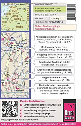 Reise Know-How CityGuide Moskau: Reiseführer mit