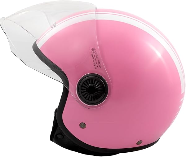 Casco Jet Moto Scooter Quad Omologato ECE 22 06 Visiera Sonicmoto - 3