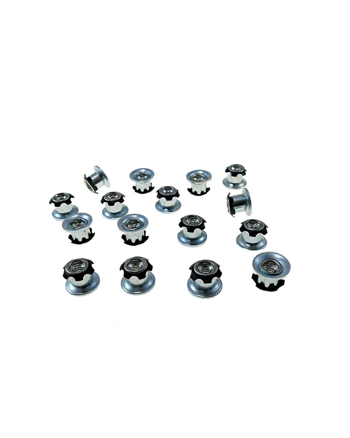 Metal Threaded Star Type Insert for 3/4 (OD) Round Tubing - Threaded Star Tube Insert - Round Tubing Insert 1/4-20 Threads - Threaded Tubing Inserts Threaded Tube Inserts Round Tubing Inserts (16)