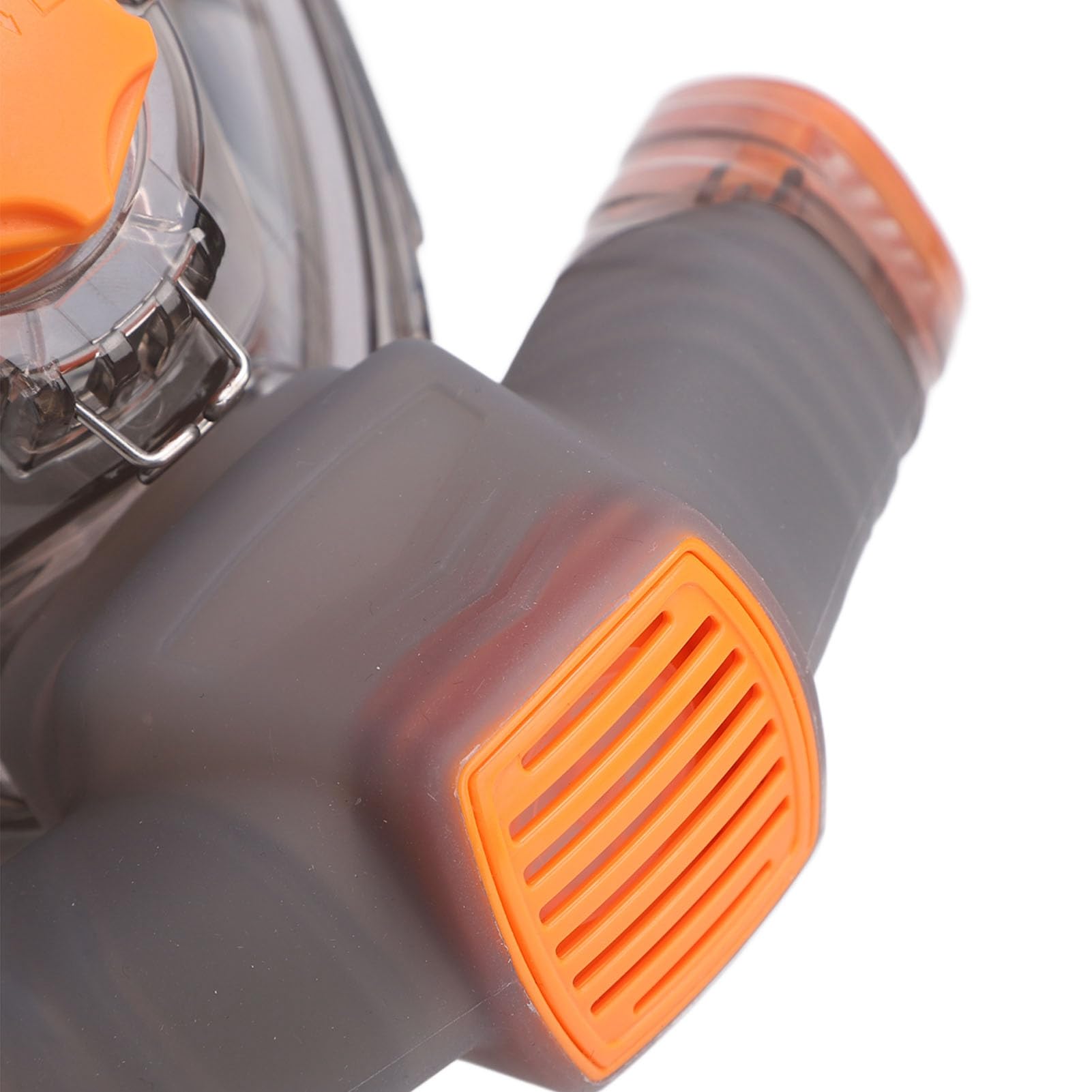 Generic Gafas Panorámicas de Snorkel con Tecnología Antivaho para Exploración Subacuática Naranja Gris