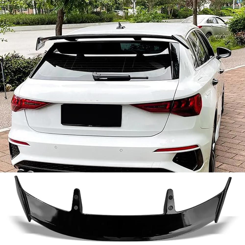 Auto Spoiler Posteriori per Audi A3 Sportback 8P Facelift 2004-2009 2010 2012 2013 Alettone Posteriore Tuning Parte Baule Posteriore Coperchio Ali Parti Styling Carrozzeria