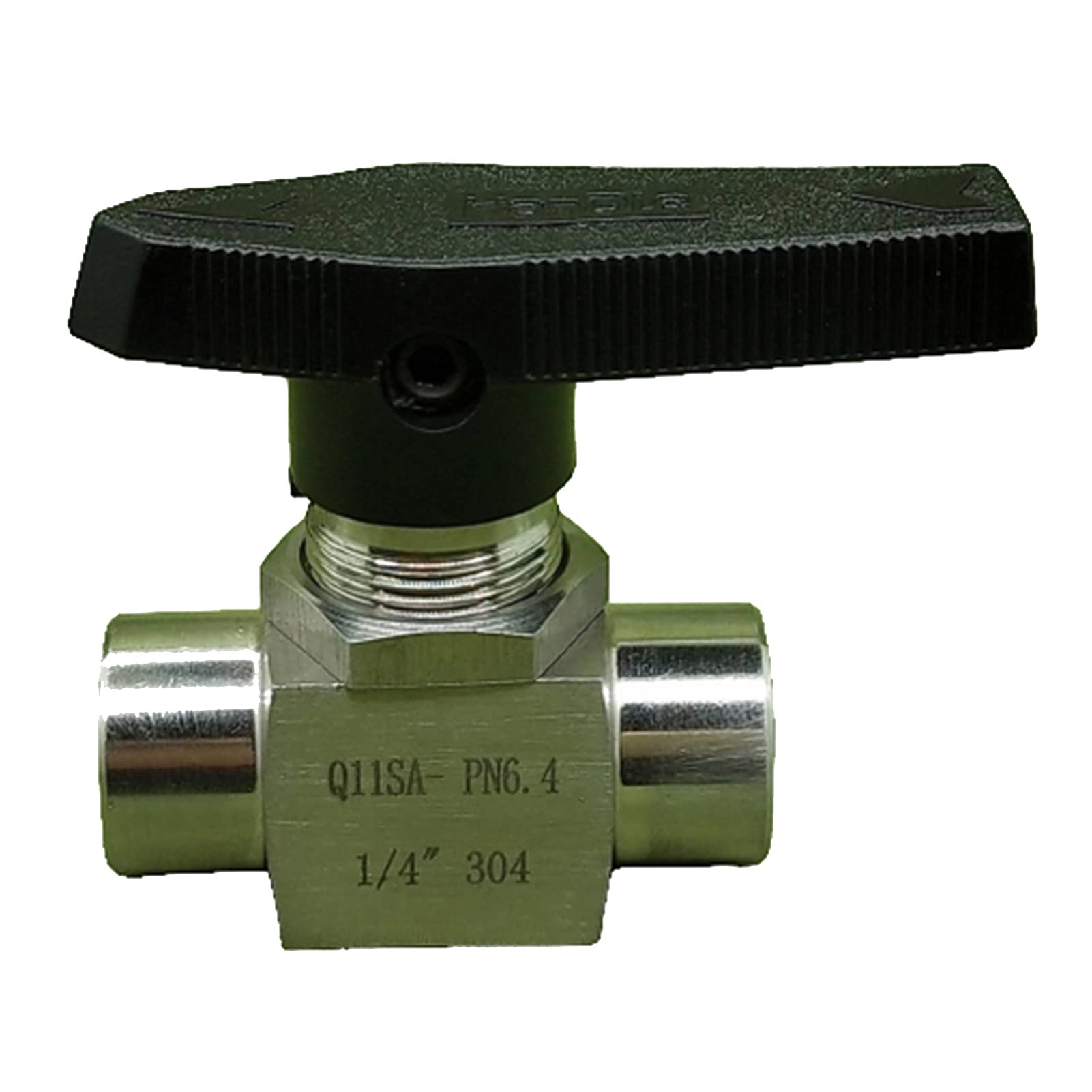 QRUYHBAJU 1/8 1/4 3/8 1/2 Inches Female Shut Off Ball Valve Reducing Port SS304 Stainless Steel 915 PSI Water Gas Oil(Ss304,0.75 Inch)