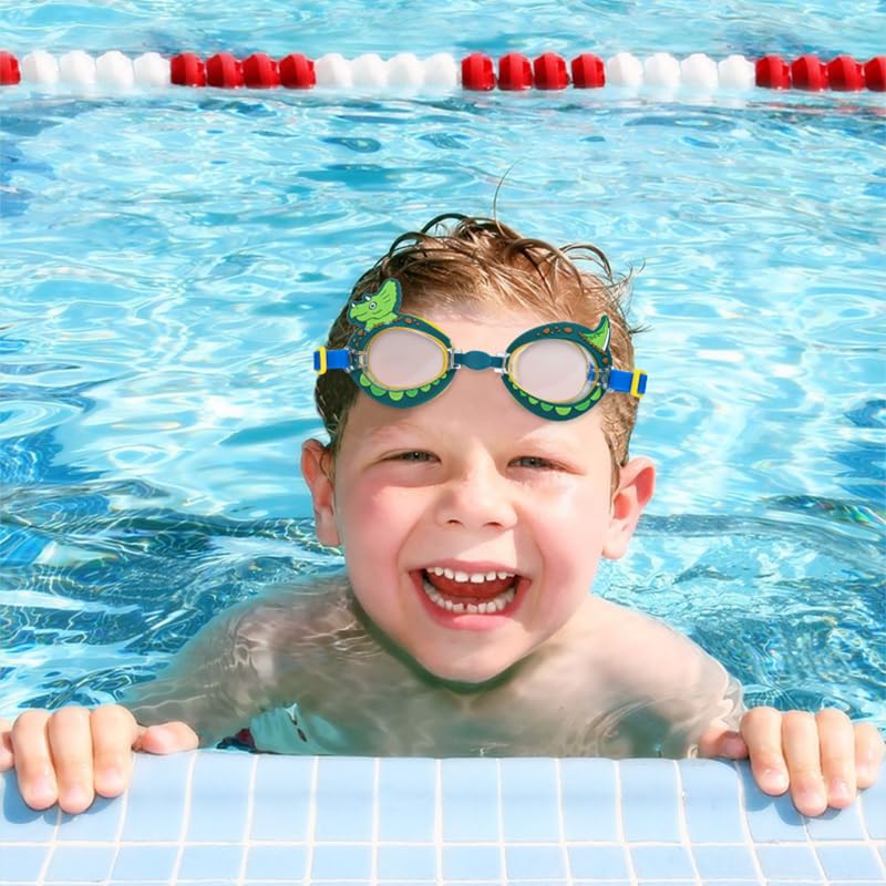Dinosaur Swim Goggles Fun And Safe Swimwear Accessories