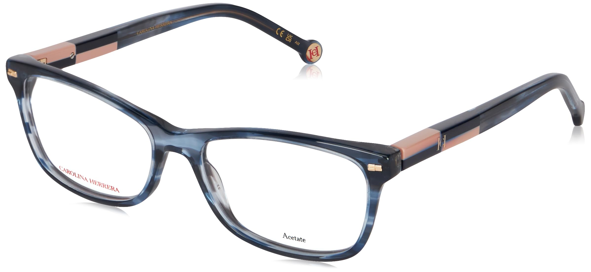 GRUPO OPTICO 1910 GAFAS CAROLINA HERRERA - Modelo: HER 0160 C: BLUE HORN Eye size: 51_Bridge size: 16 / Polarized: No