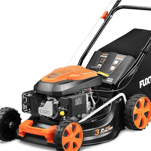 FUXTEC Tondeuse Thermique poussée FX-RM4646ECO - Tres Bon Rapport qualité-Prix