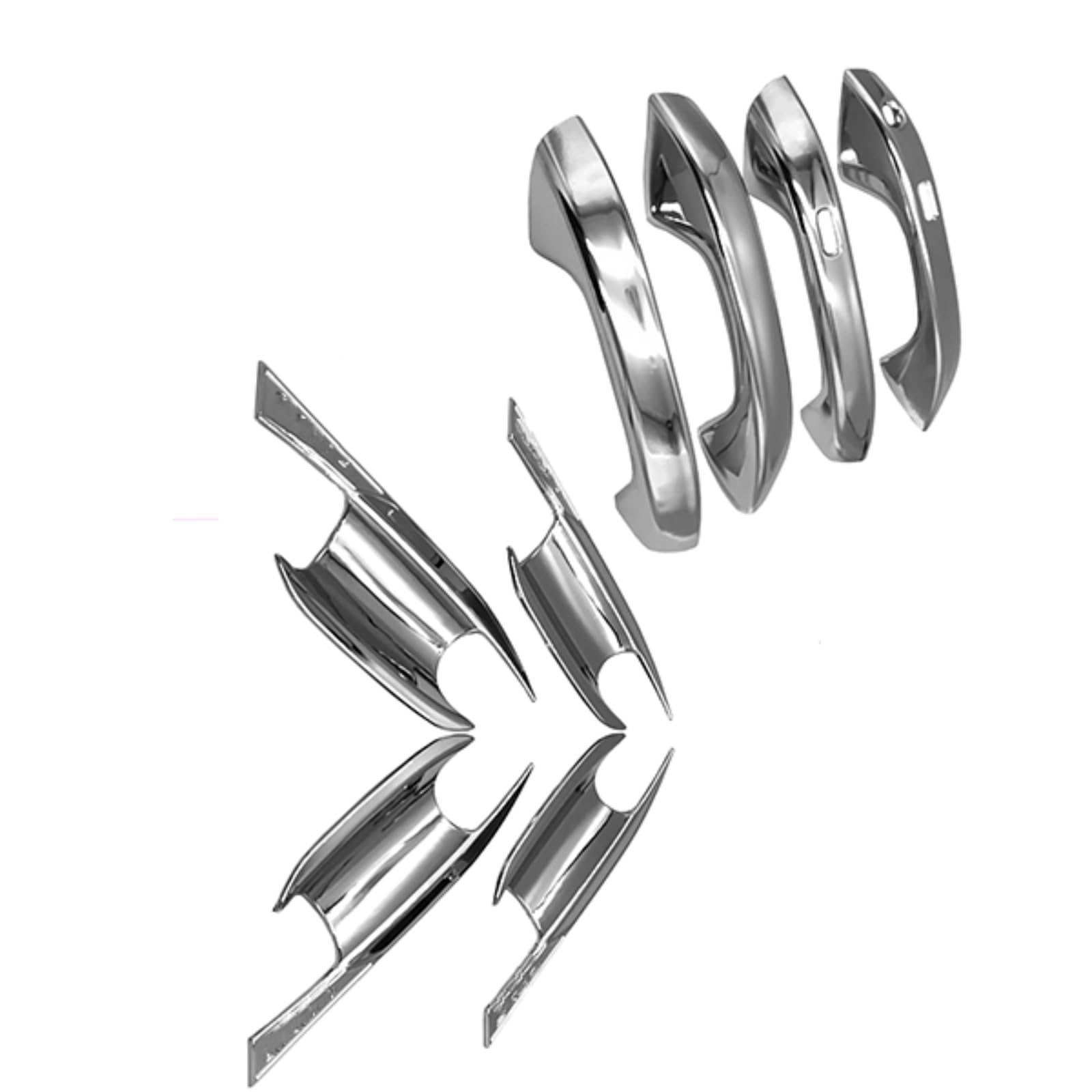Coque poignée Seat Leon MK4 chrome haut de gamme pour finition extérieure