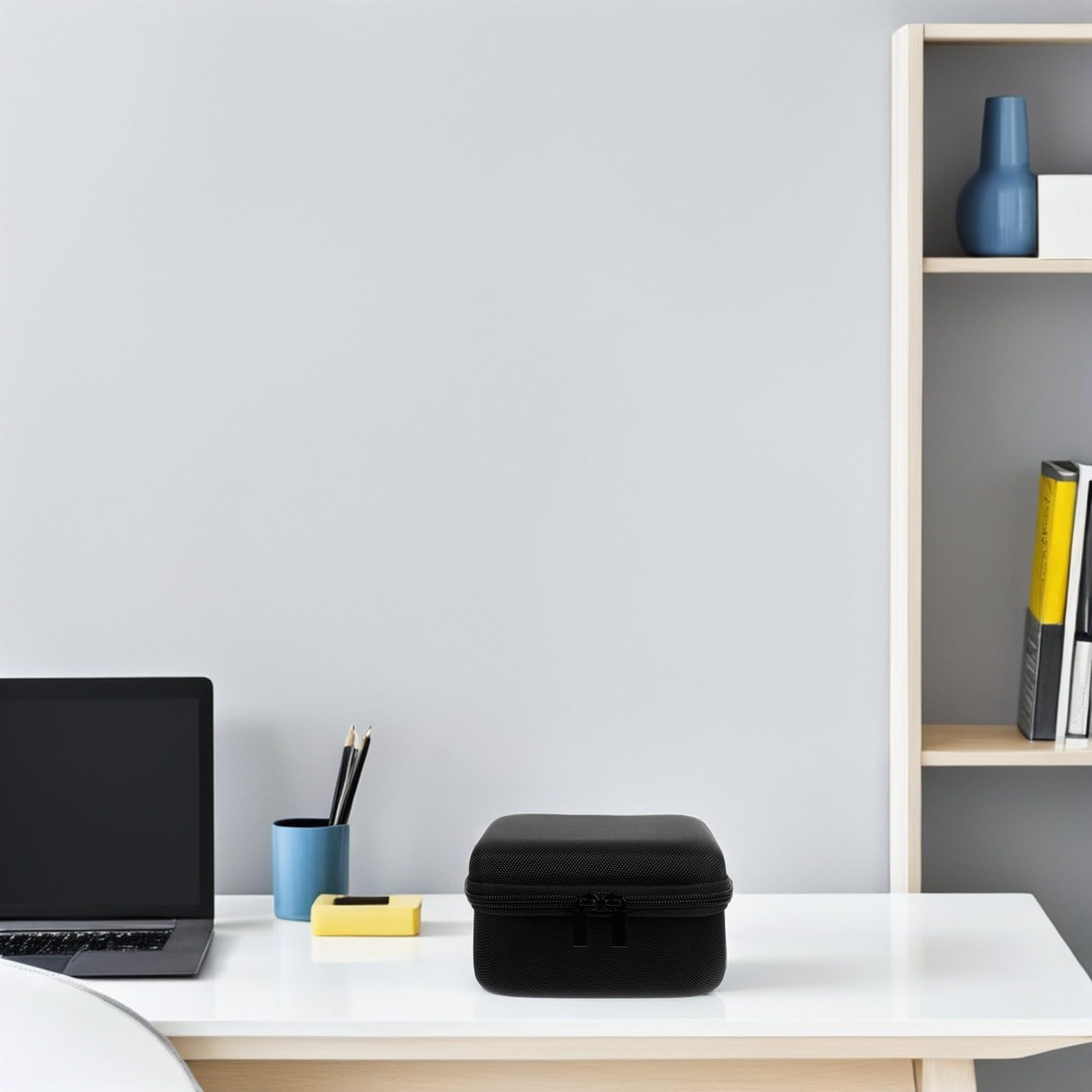Estuche Rígido Portátil EVA para Almacenamiento y Organización de Cables y Accesorios Electrónicos Resistente Golpes Compacto y Ligero para Viajes y Uso Diario