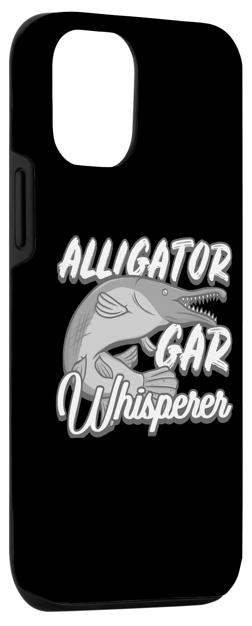 iPhone 13 Pro Alligator Gar Fishing Funny Animals Pet Fish Case - Image 3