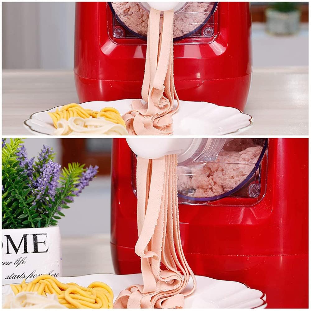 Automatyczna maszyna do robienia makaronu, elektryczna maszyna do makaronu spaghetti z 13 krążkami kształtowymi do domowego makaronu, spaghetti, fettucine i penne, do 650 g mąki