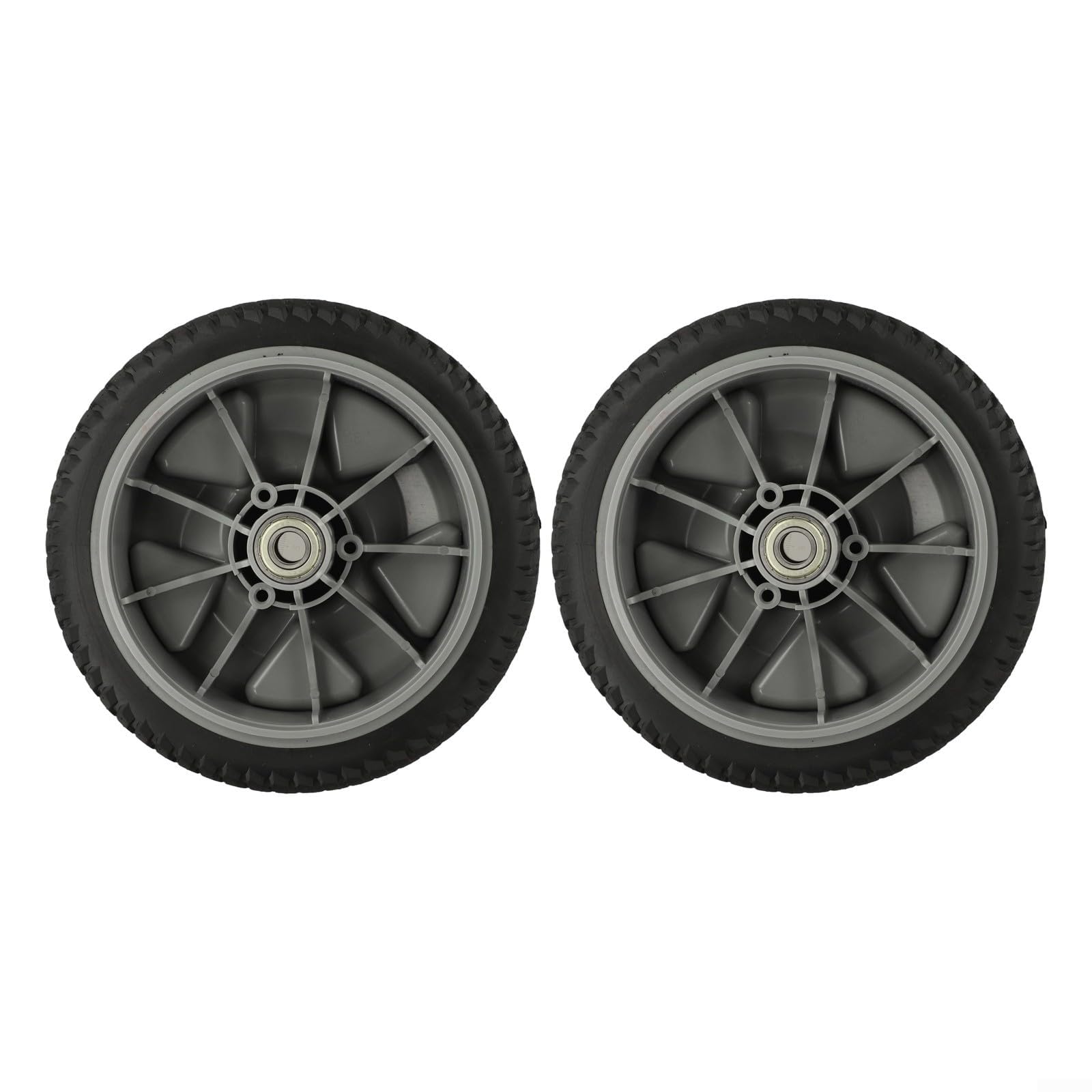 Conjunto de rueda delantera para cortacésped Toro 125-2510 de 8 pulgadas, compatible con modelos TimeMaster 20199/20200/20975/20976/20977/20978/21199 21200 21810 21811 (2 piezas)