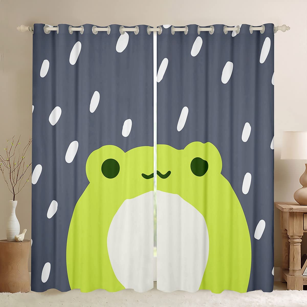 Rideaux occultants pour fenêtre de chambre à coucher 116x137