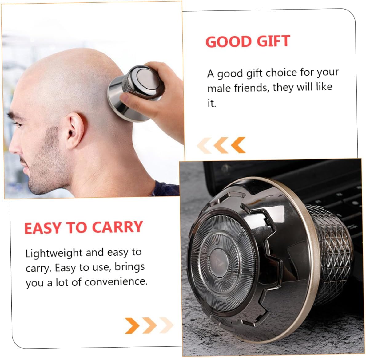 Vaguelly 1set Multifunctional Electric for Men Cordless Beard Trimmer Hair Cutting Kit Compact Design for Easy Grooming Blades for Fast Shaving for All Hair Lengths