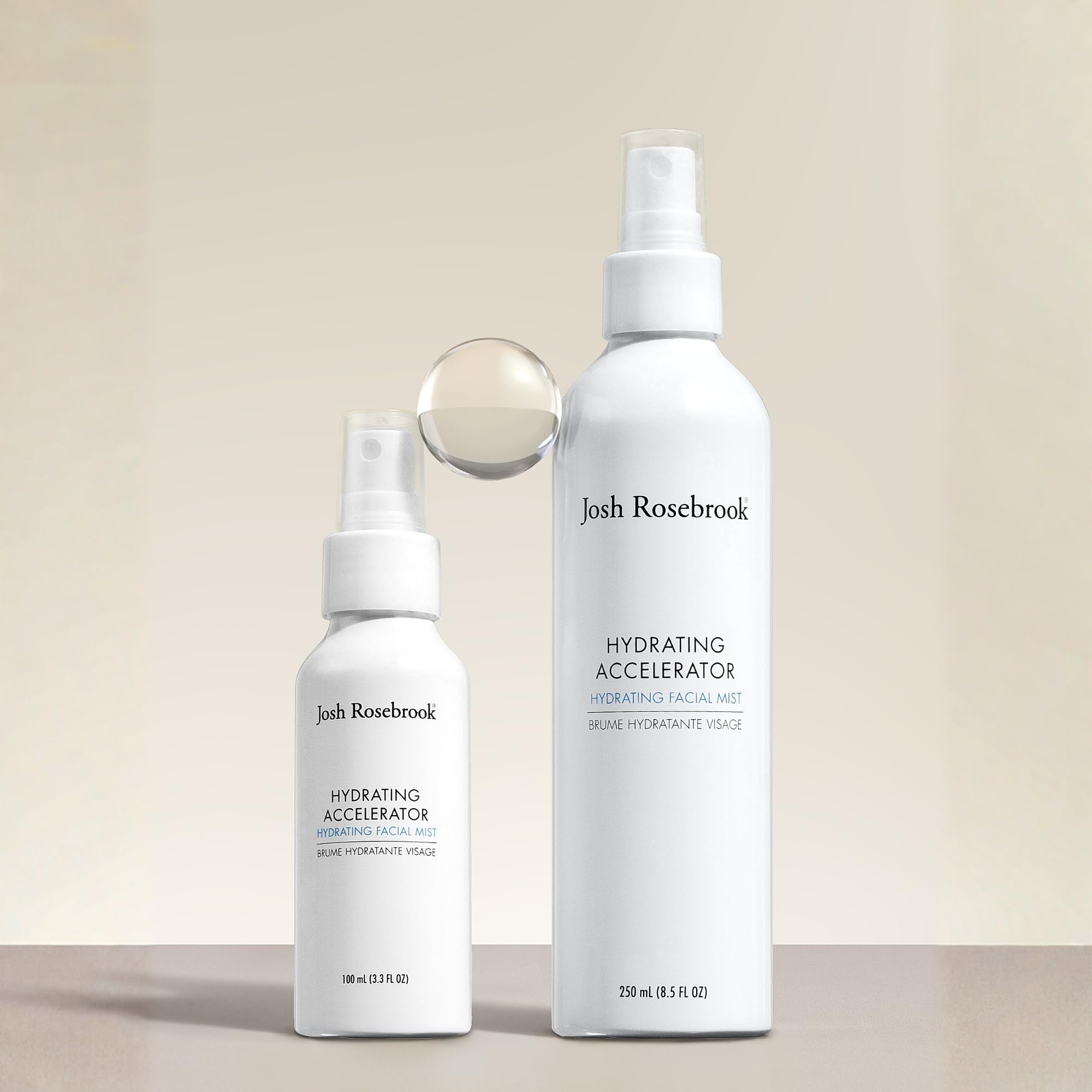 Josh Rosebrook Face Mist Hydrating Spray - Refreshing & Lightweight Antioxidant Hydrating Accelerator - Natural Facial Spray for All Skin Types (250 mL (8.5 fl oz))