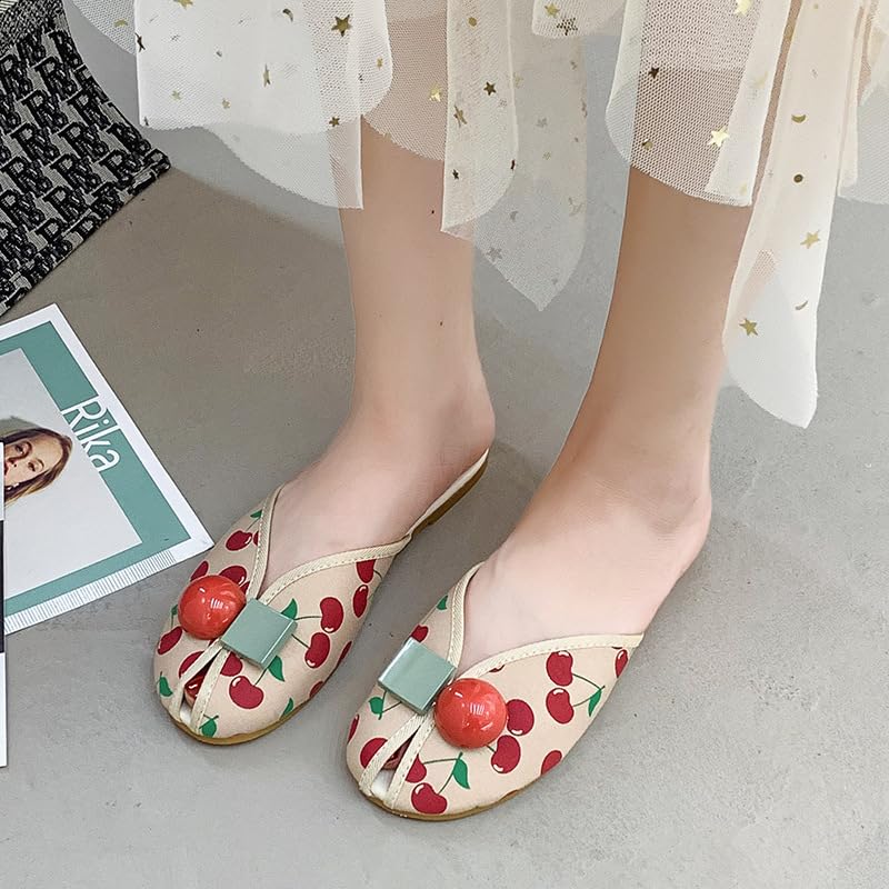 Loizziuy Strawberry Sandals Slippers for Women Beach Shoes Non-Slip Cute Comfortable Outdoor Indoor Slippers for Summer3