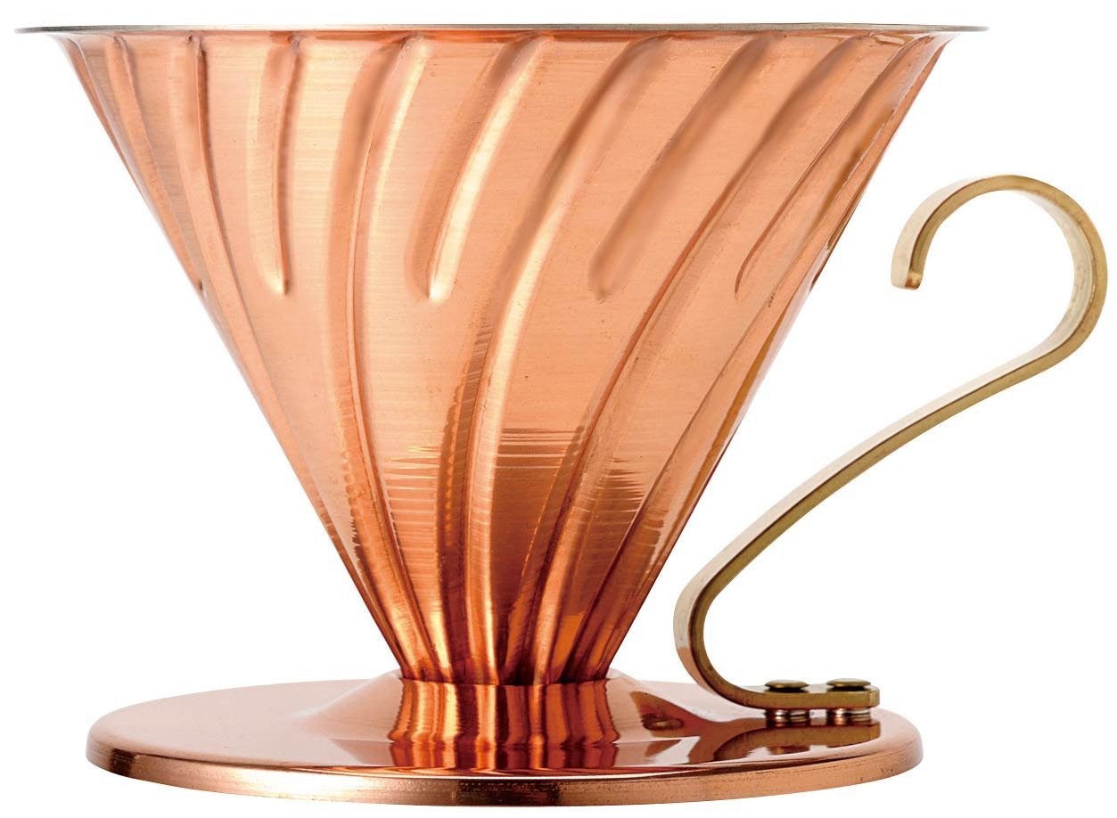 Hario V60 Dripper 02, Copper, 12-Piece