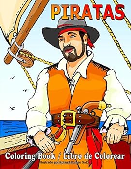 Paperback Piratas: Coloring Book / Libro de Colorear Book