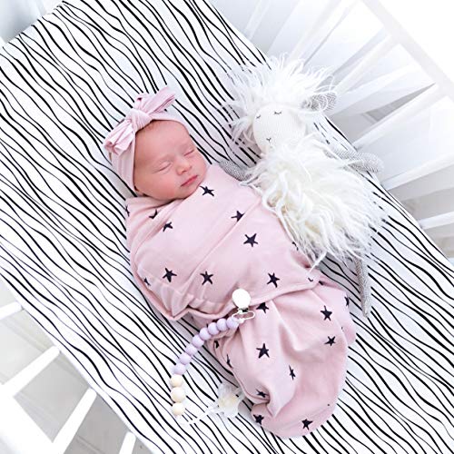 Langes pour bébé lot de 2 couvertures d'emmaillotage réglables Ely's & Co