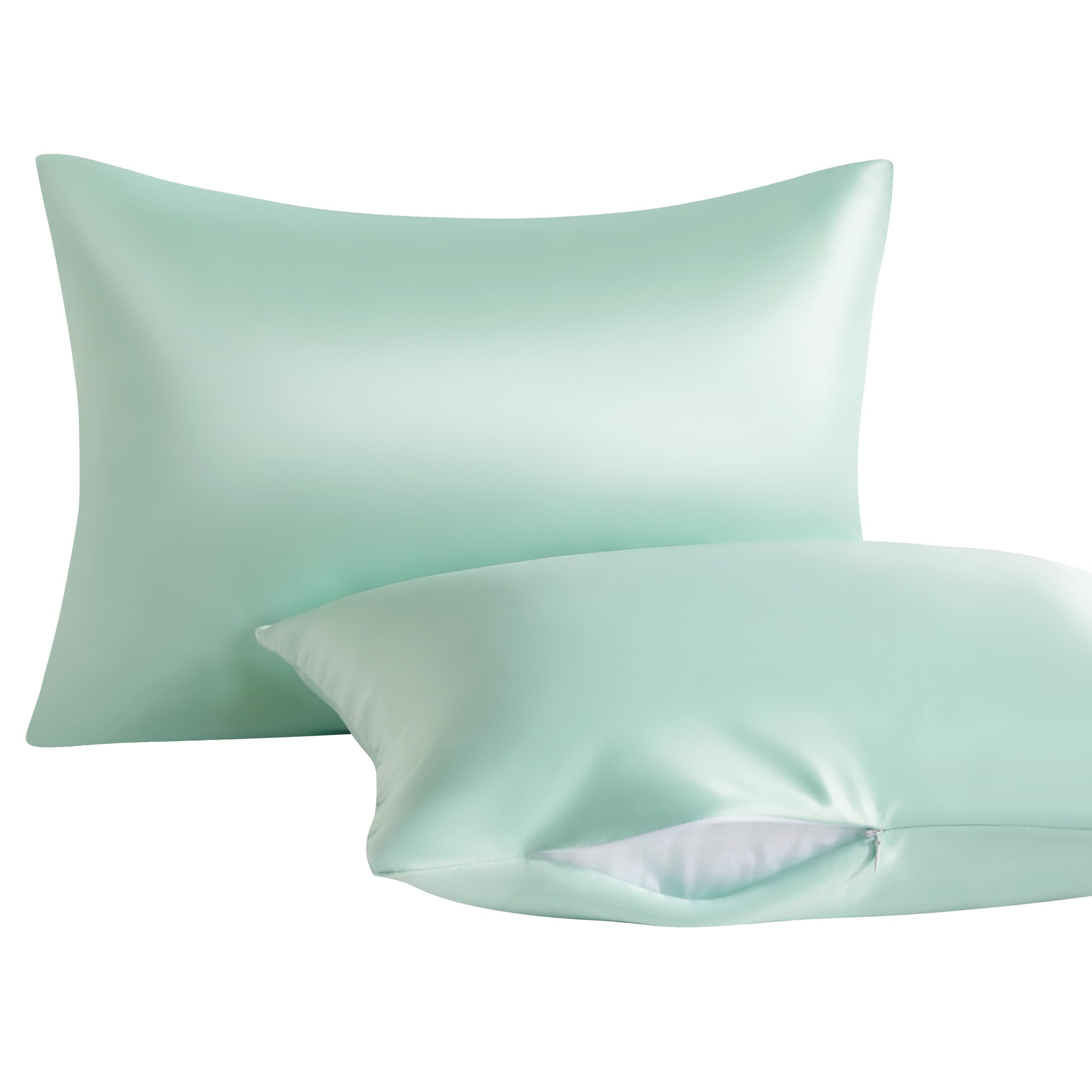 NTBAY Toddler Pillows with Pillowcases Set, 4 Piece 13 x 18, Cyan