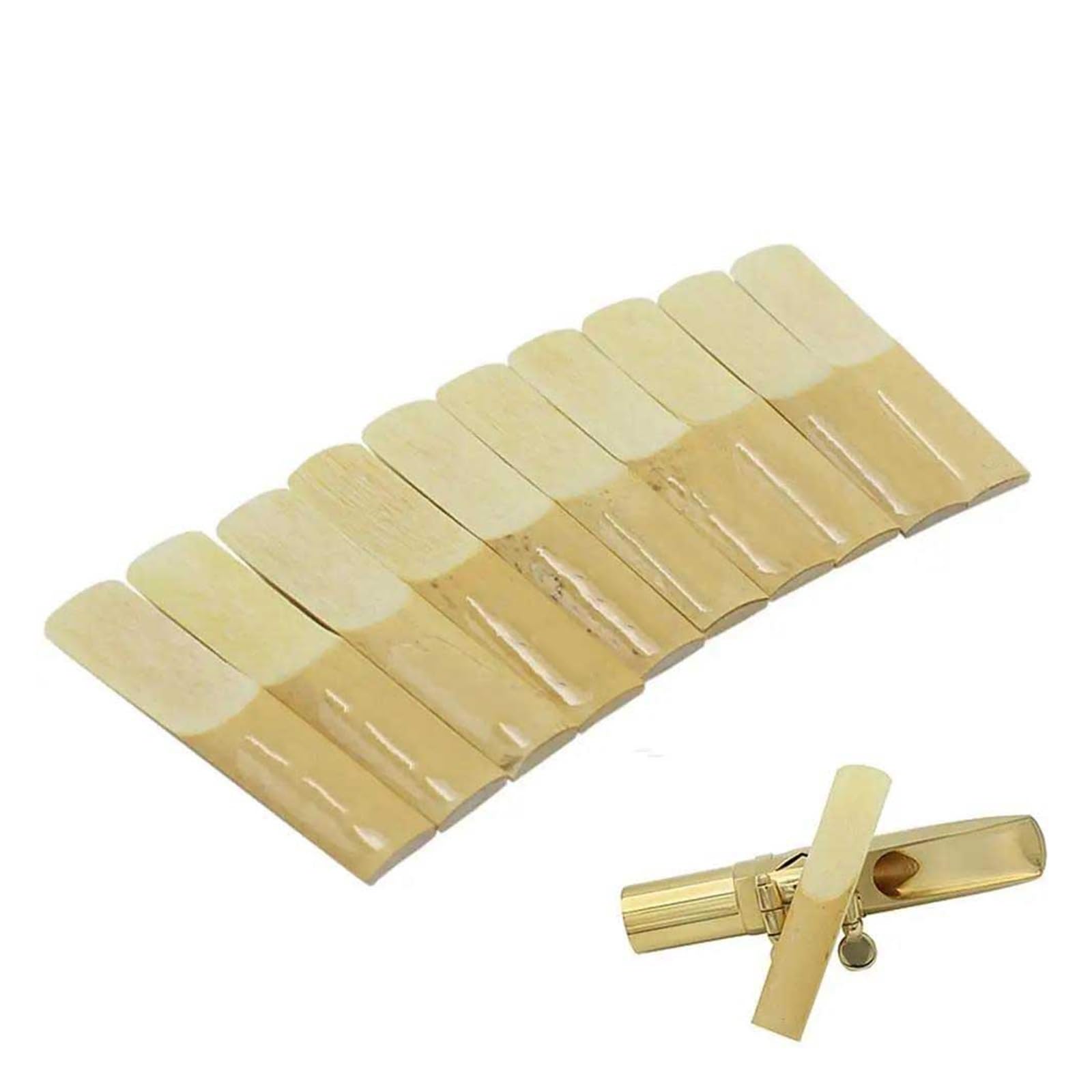Akcesoria Do Instrumentów Saksofonu 10 Sztuk Lade Tenor BB Stroiki Do Saksofonu Siła 2.5 Stroiki Stroiki Muzyczne Akcesoria Do Instrumentów Dętych Drewnianych