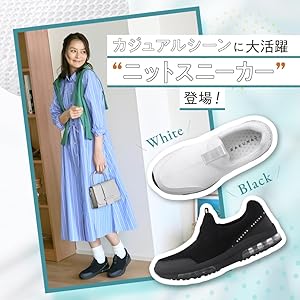 Amazon | [RAKUNA] ラクナ 整体スニーカー スリッポンタイプ