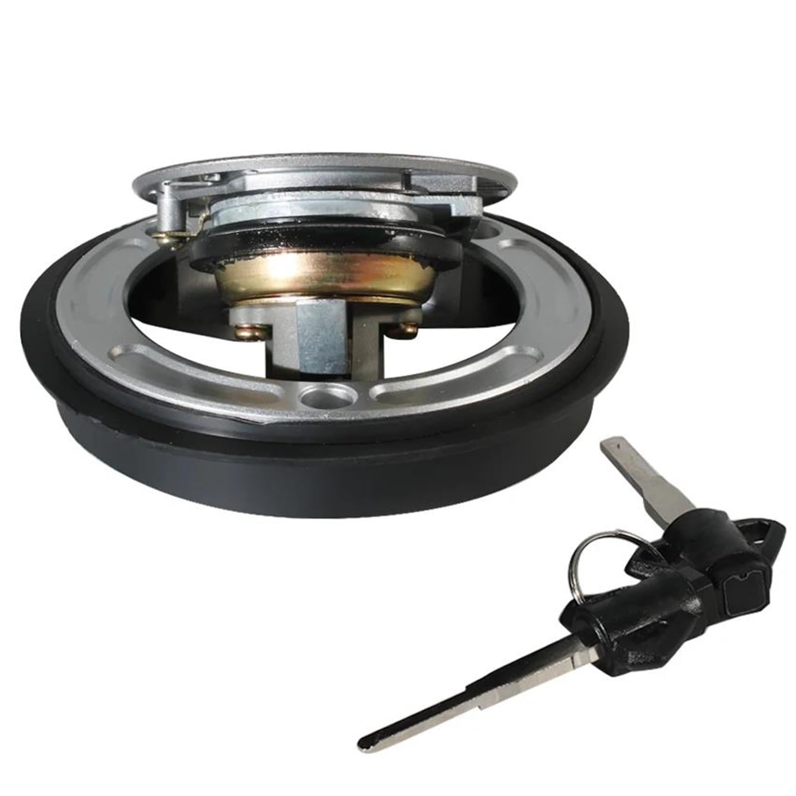 Tappo Serbatoio Carburante Con Chiave Di Copertura Per Yamaha YZF R3 ABS YZFR3 WGP 60TH R25 MT-25 MT-03 OEM:BS7-WF461-00-00 Accessori