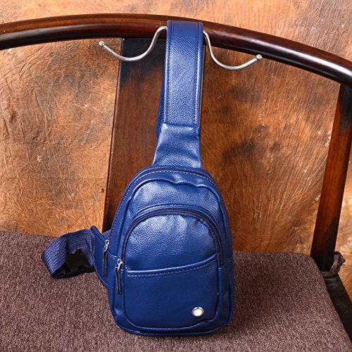 Sac diagonal hommes contre l'encombrement un petit sac à dos de loisirs