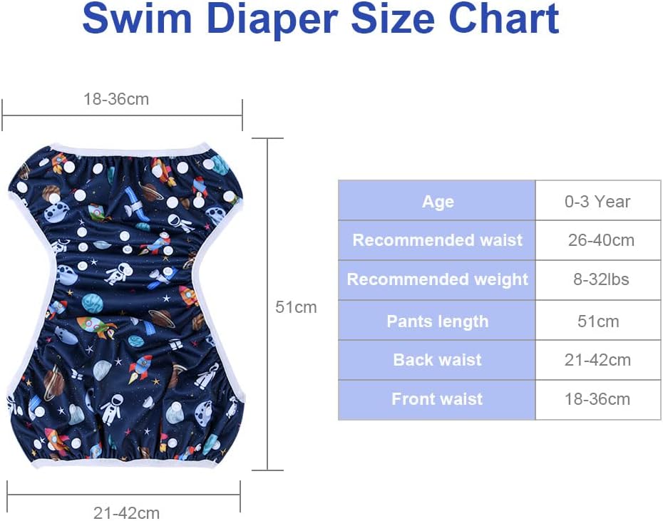 Vicloon Reusable Swimming Nappy - Image 3
