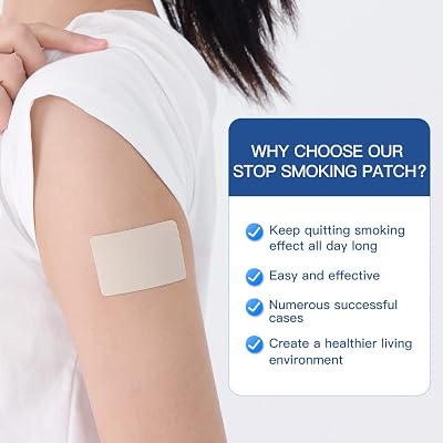 Smoking Aid Stop Smoking Patches Step 1 to Quit Smoking, Easy and Effective to Quit Smoking28 Patches,21 mg