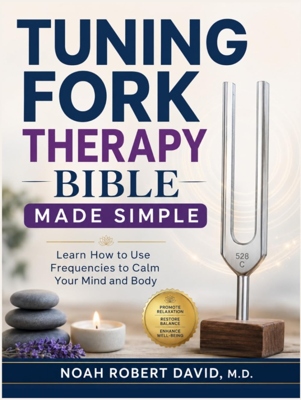 TUNING FORK THERAPY BIBLE MADE SIMPLE: Learn How to Use Frequencies to Calm Your Mind and Body