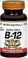 Vista 1 de Windmill B-12 1000 Mcg Tabs 100's Windmill *New Quick-melt*, surtido