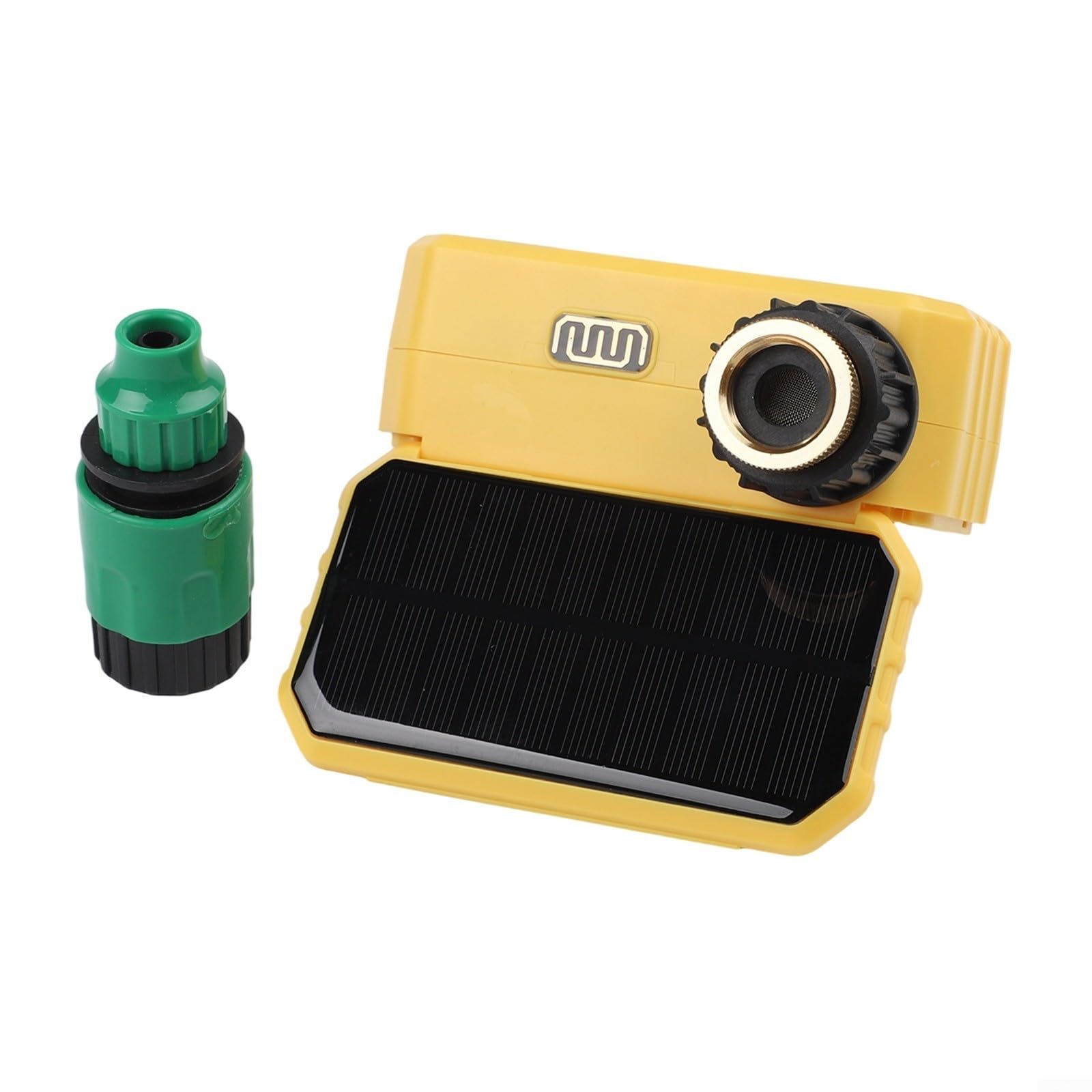 Regolatore automatico di irrigazione solare con app intelligente e sensore pioggia, timer di irrigazione WiFi per uso in giardino, serra e fattoria (1 presa)