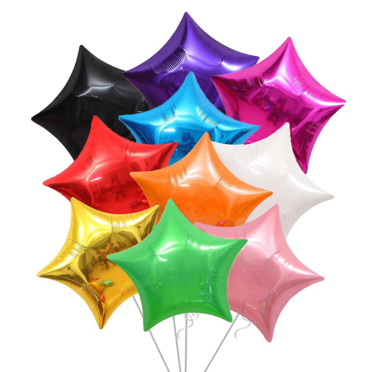 Amazon.com: STIMULATE SZXXZZMY 20 Assorted Color Star Shaped