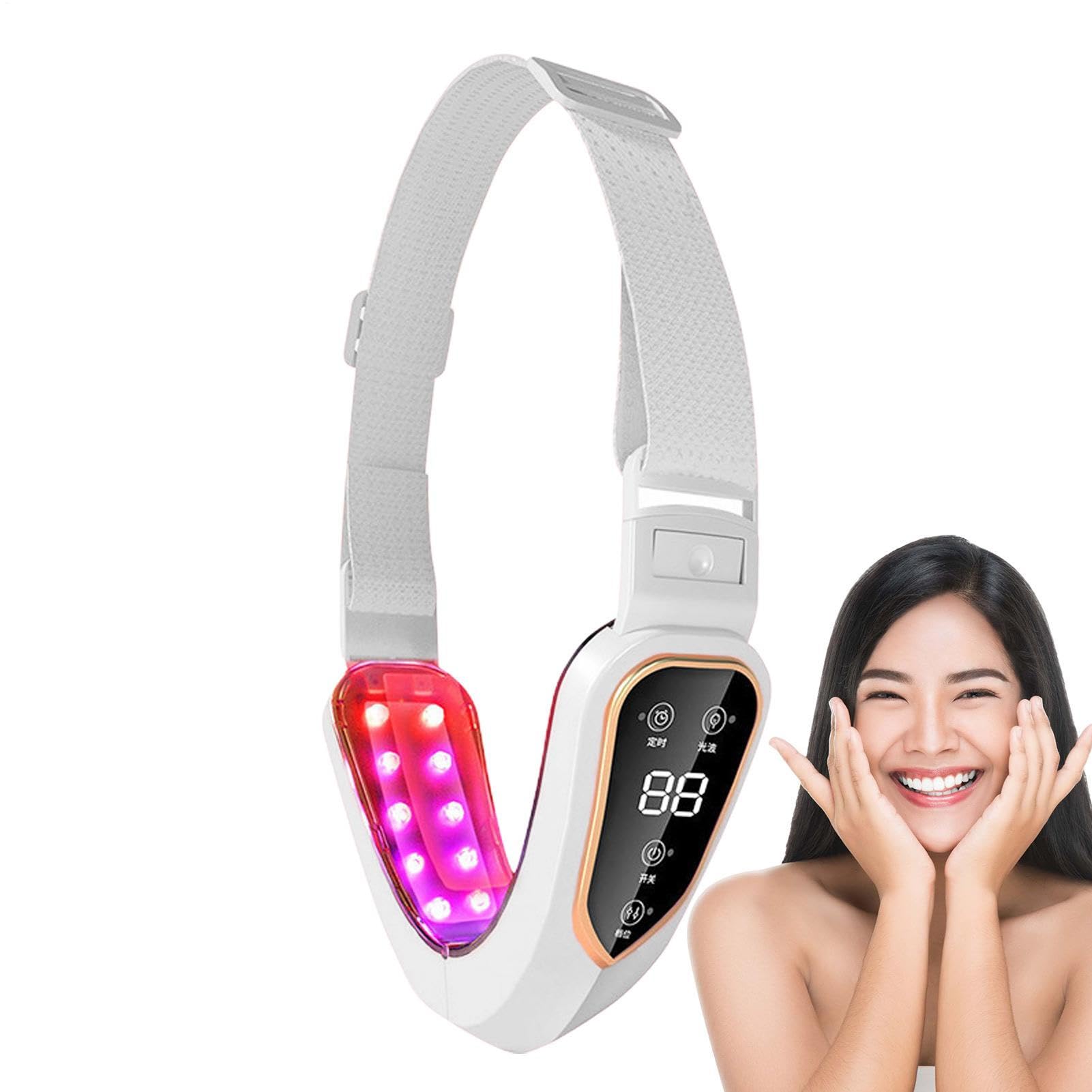 Dispositif de massage facial électrique Instrument de beauté universel | Dispositif de massage du visage avec télécommande pour les adultes Formes du visage allongées