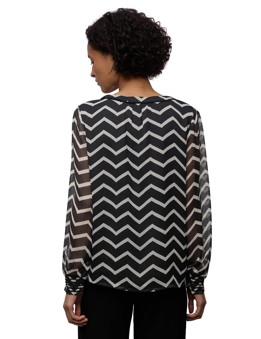 Street One Damen Chiffon Tunika mit Tape