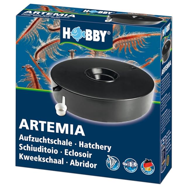 Foto 2 de 8 de Hobby Set para criar Artemia: cuenco de cría + 20 ml de huevos + 195 g de sal