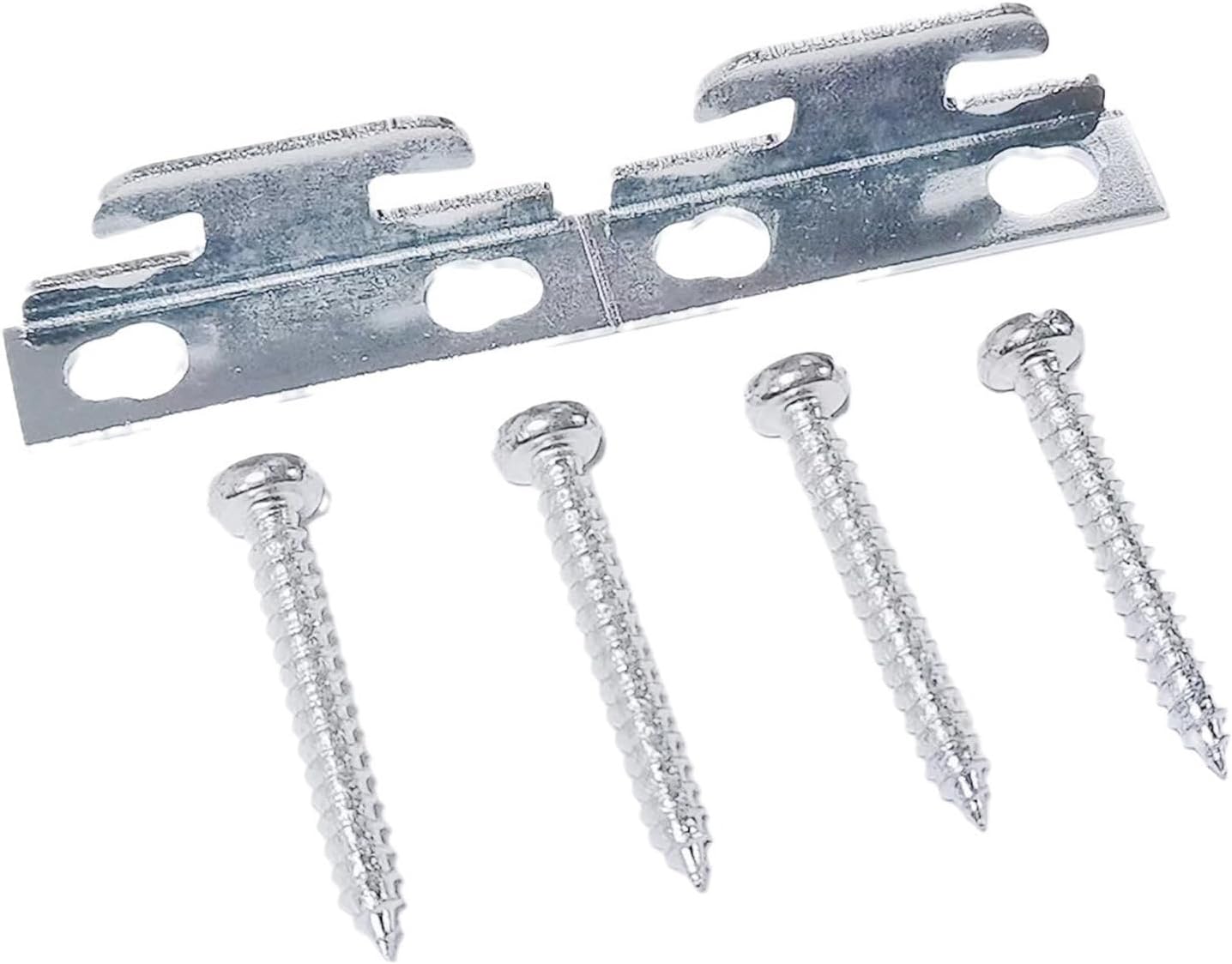 10 Pack Curtain Rod Brackets Spreader Rod Window Hardware Holders Hooks Accessories with Screws for Wall High Strength Wall Brackets
