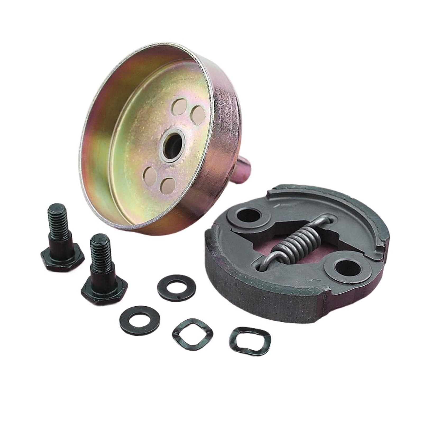Kit de Embrague 9T Compatible con desbrozadora de césped con Motor pequeño GX31 GX35 de 1,3 HP.