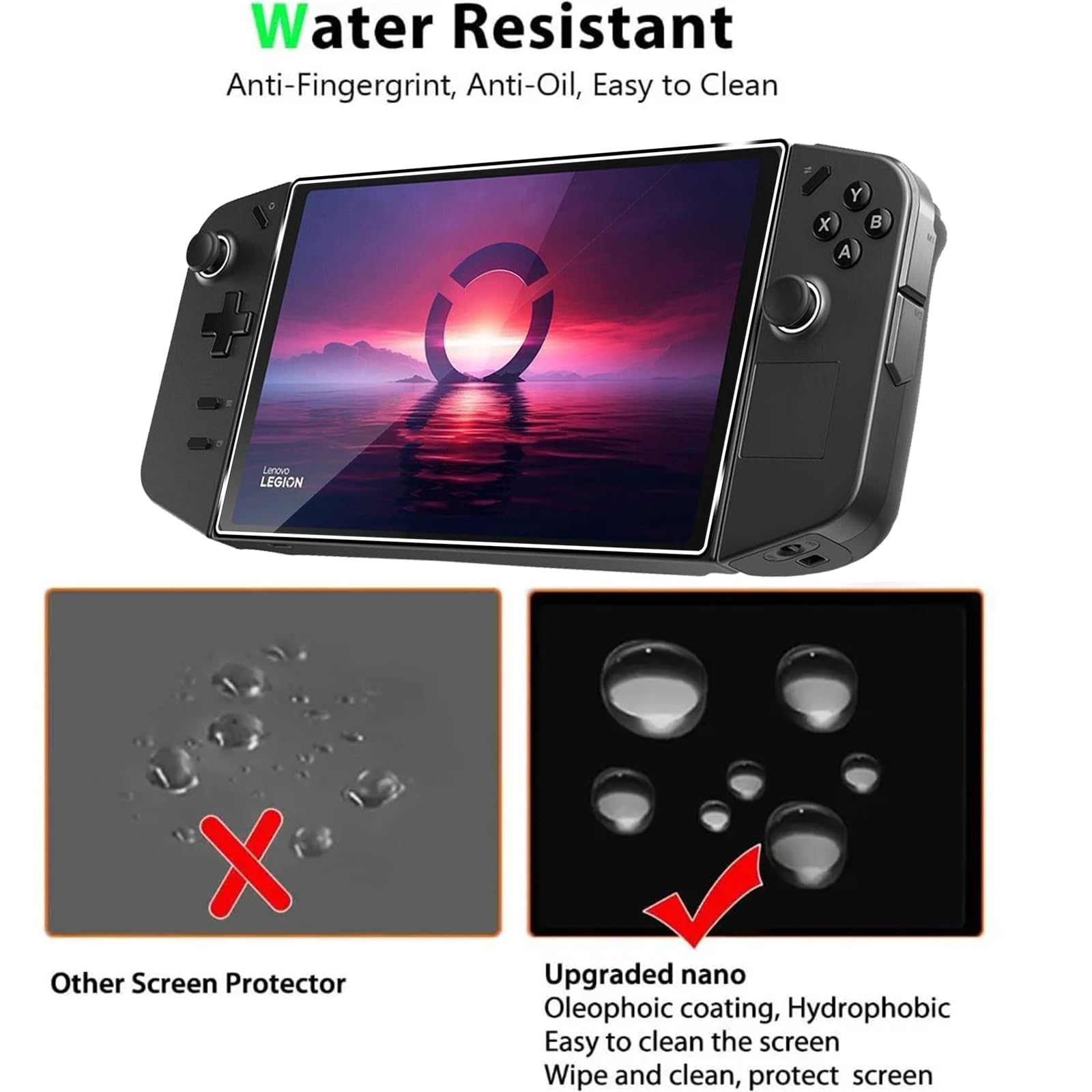 GIOPUEY Verre Trempé Compatible Avec Lenovo Legion Go 2, 2