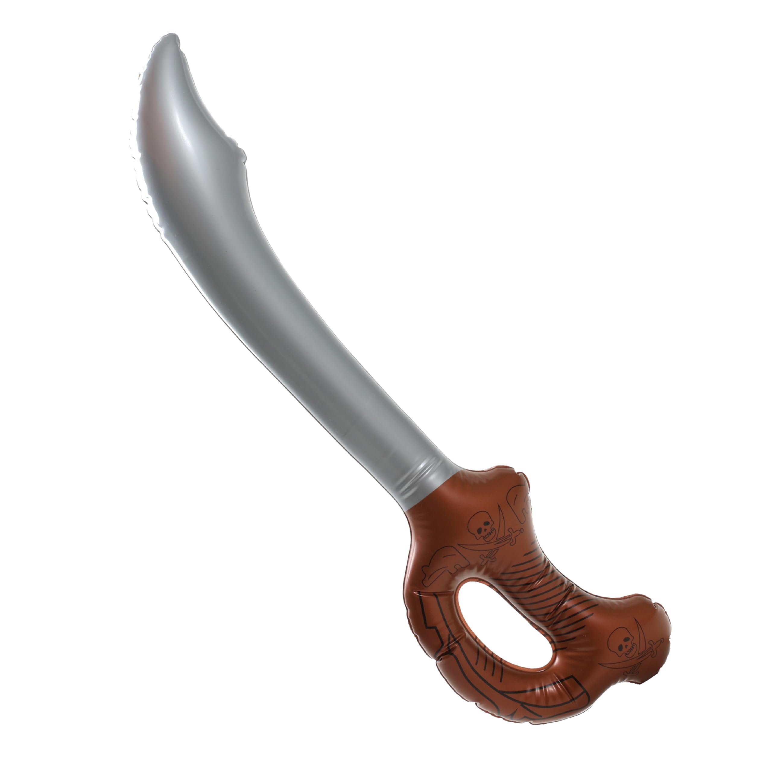 Sciabola da pirata gonfiabile grigia da 75 cm