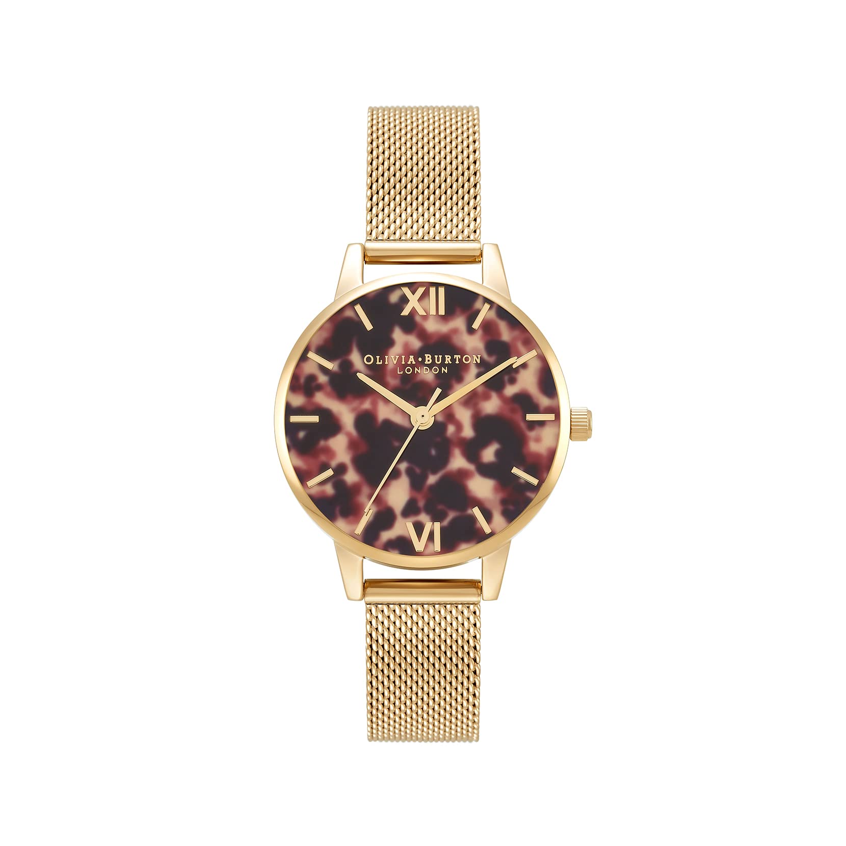 Olivia burton Tortoiseshell Qtz Basic Slim Tortoiseshell Round Dial Womens Watch|Ionic Plated Gold Steel Material|Gold Color Band - OB16LP10 (B0BSQYV39V) Amazon Price History, Amazon Price Tracker