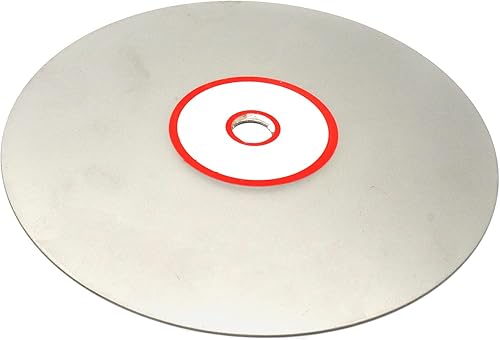 Rueda plana de regazo 2500 Grit 6 pulgadas Diámetro exterior recubierto de diamante pulido pulido disco