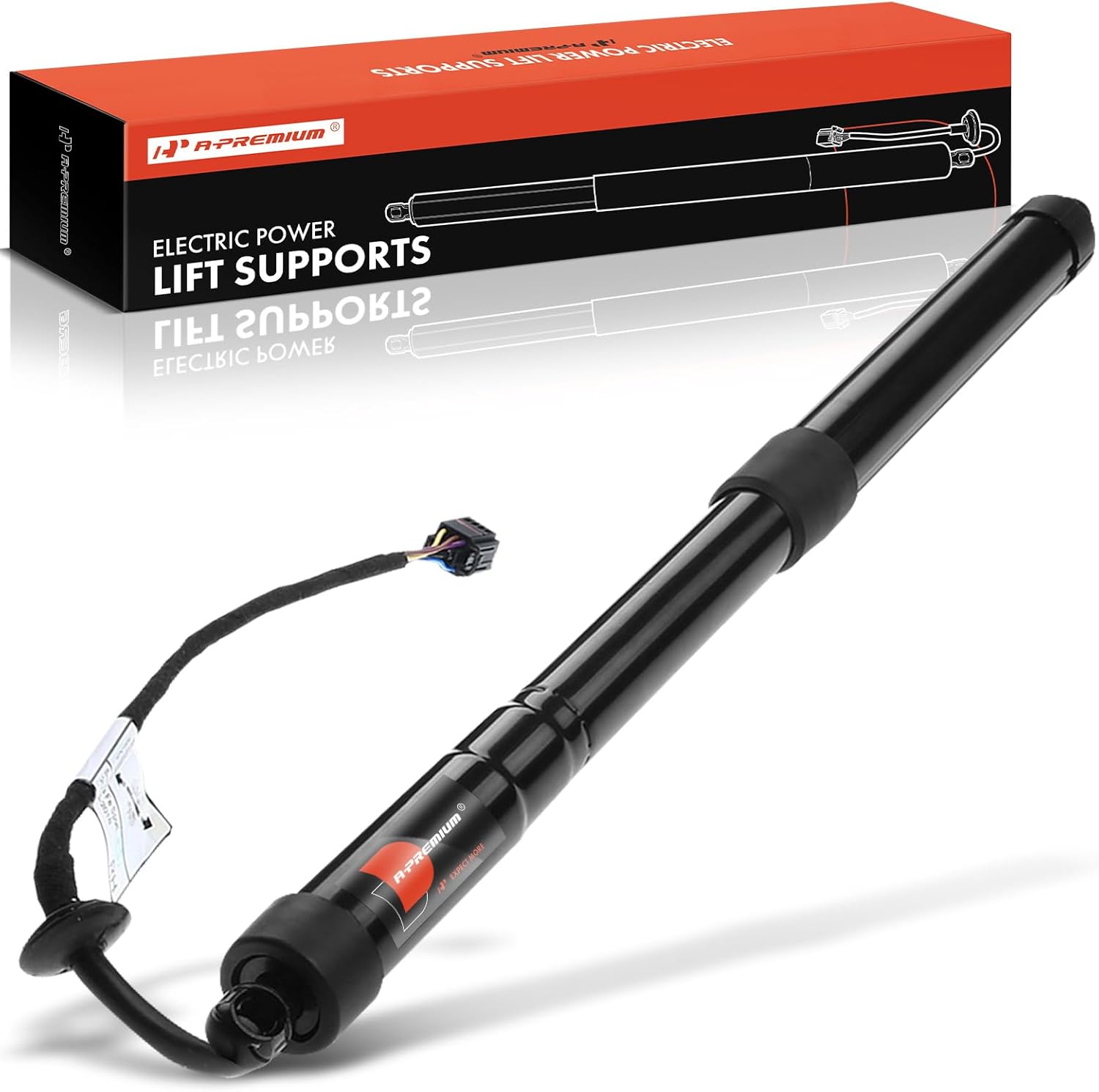 A-Premium Rear Tailgate Right Power Lift Support Shock Strut Compatible with Select Hyundai Models - Santa Fe Sport 2013-2018, 2.0L 2.8L, Sport Utility, Excluding Santa Fe Model - Replace# 817802W600