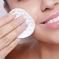 Vista 9 de ForPro - Rondas de algodón cosido de alta calidad, almohadillas de algodón 100% puro para quitar maquillaje, esmalte de uñas y limpieza facial