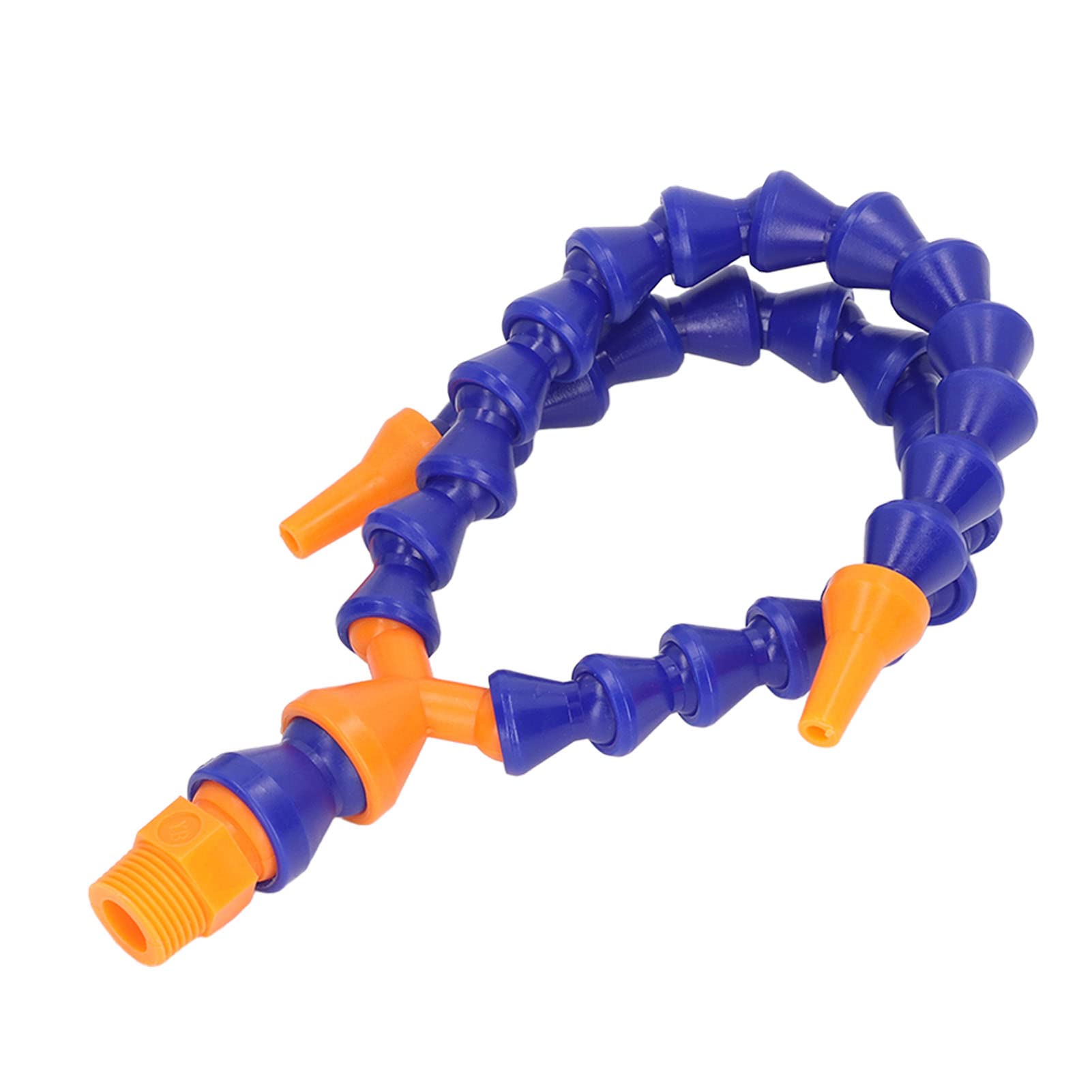 Juego de pistola de enfriamiento de aire frío para procesamiento industrial de metales y madera: incluye tubo flexible de doble extremo, conectores, válvula y base magnética, con