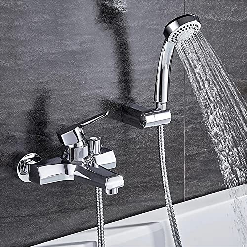 Robinet de baignoire kit de garniture de douche mural moderne